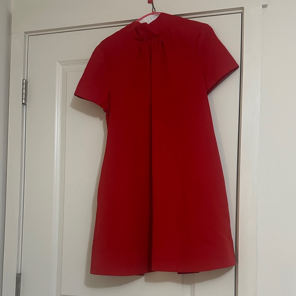 STAUD Ilana Mini Dress - Red, Medium